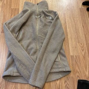 the north face fuzzy sweatshirt